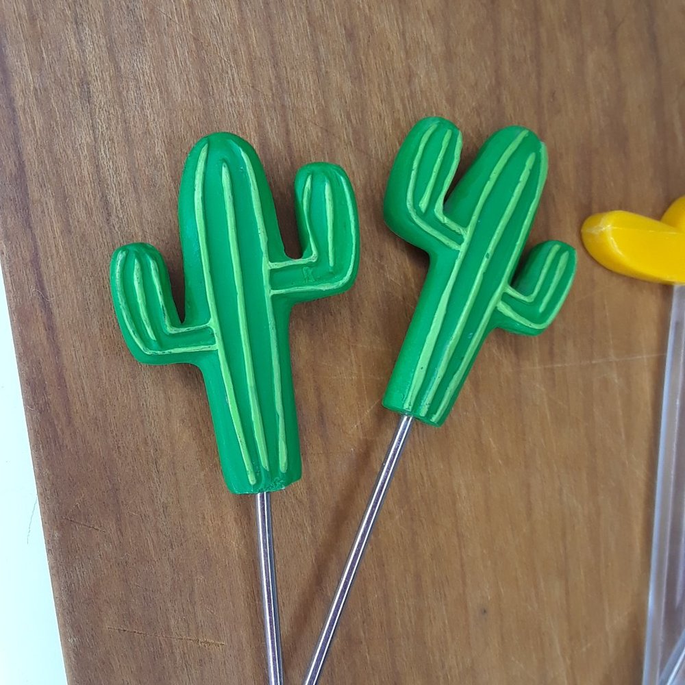 Moth Butterfly Swizzle Sticks Silver Cocktail Stirrer - Picture 7 of 9